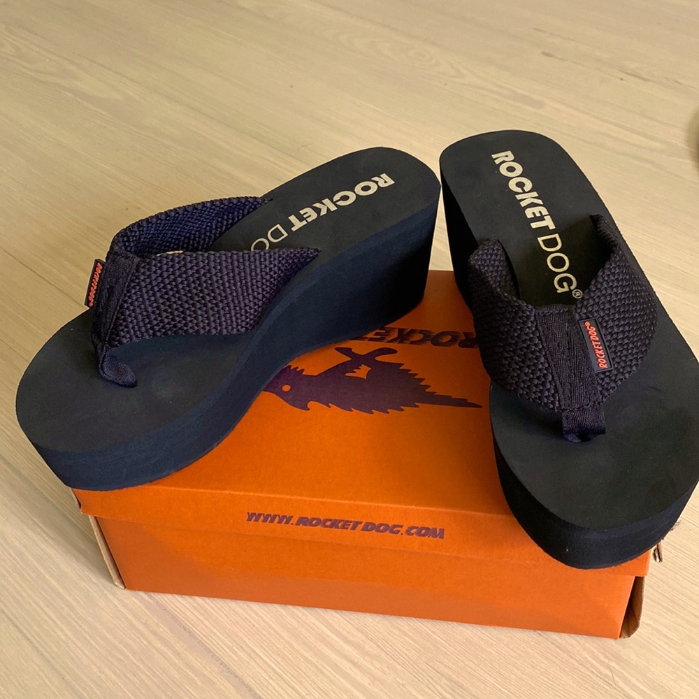 Platform Sandals (never worn)